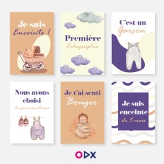 Calendrier de grossesse garçon