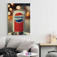 Tableau décoratif en toile - Vintage Pepsi