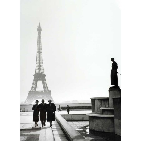 Tableau décoratif en toile - Autour de la Tour Eiffel