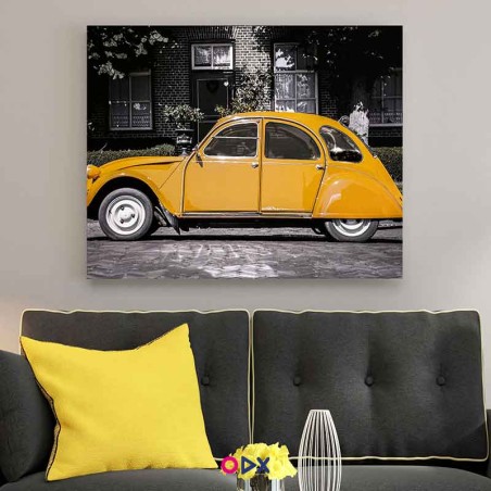 Tableau décoratif en toile - 2CV