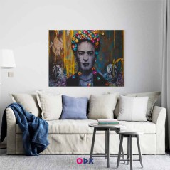 Tableau décoratif en toile - Frida Kahlo