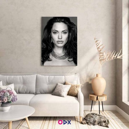 Tableau mural en toile - Angelina Jolie