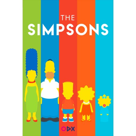 Tableau mural en toile - The Simpsons