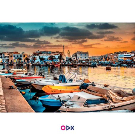 Tableau mural en toile - Vieux Port, Bizerte