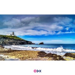 Tableau mural en toile - Le Phare De Cap Angela, Bizerte