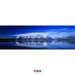 Tableau panoramique en toile - Parc national de Grand Teton