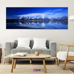 Tableau panoramique en toile - Parc national de Grand Teton