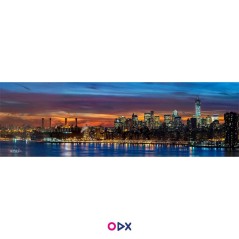 Tableau panoramique en toile - Manhattan