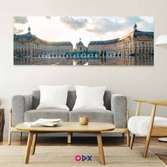 Tableau panoramique en toile - Bordeaux