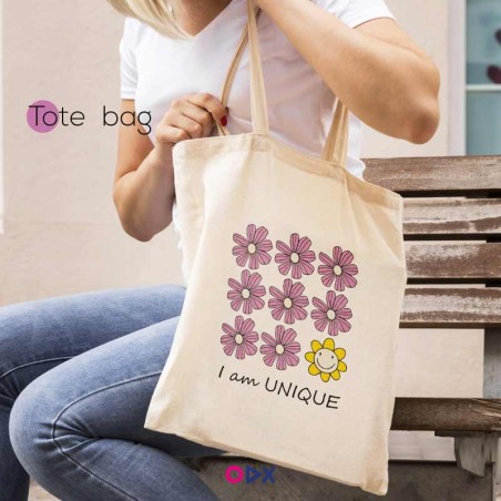 Pack i am unique - Tote bag + Gourde + Note book