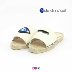 Pack clin d'œil - Tote bag + Mule