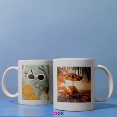 2 Mugs en céramique - Beach day