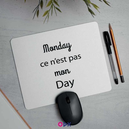 Tapis de souris - Monday ce n'est pas mon day