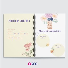 copy of Pack naissance : Livret + calendrier pour fille