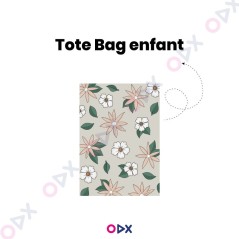 Pack 2 Sacs + trousse - Fleurs