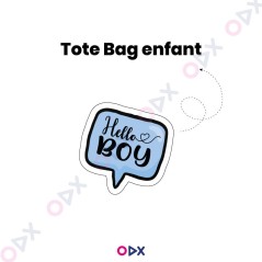 Pack 2 Sacs + trousse - Hello Boy