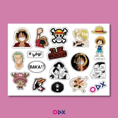 Stickers laptop - One piece