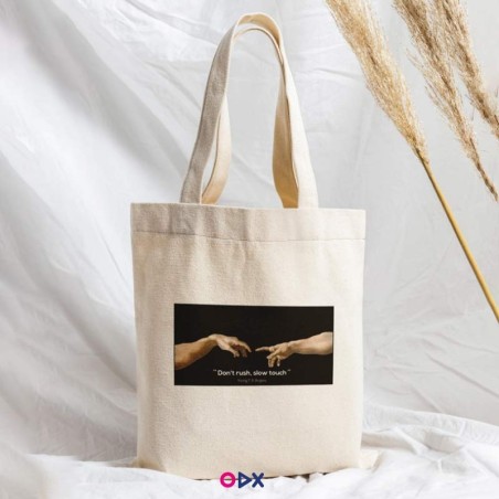 Tote bag - Don't rush slow touch