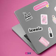 Stickers laptop - Star girl