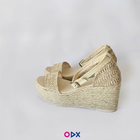 Sandalle Femme Jute