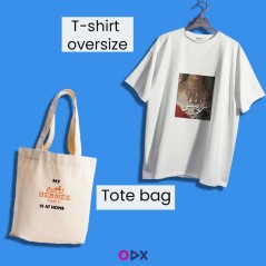 Pack chic et pratique : T-shirt pour femme & Tote Bag