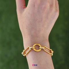 Bracelet pour femme - À grosses mailles