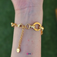 Bracelet pour femme - À grosses mailles