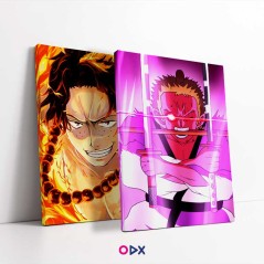 Pack one piece - Deux tableaux en toile 60 x 40