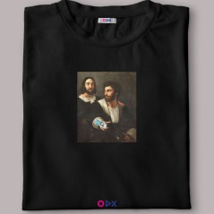 T-shirt homme - Autoportrait avec un ami Raphaël