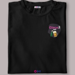 T-shirt homme - Bière et glace