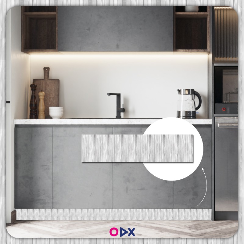 Plinthe vinyle autocollant - Effet bois Plinthe vinyle autocollant - Effet bois