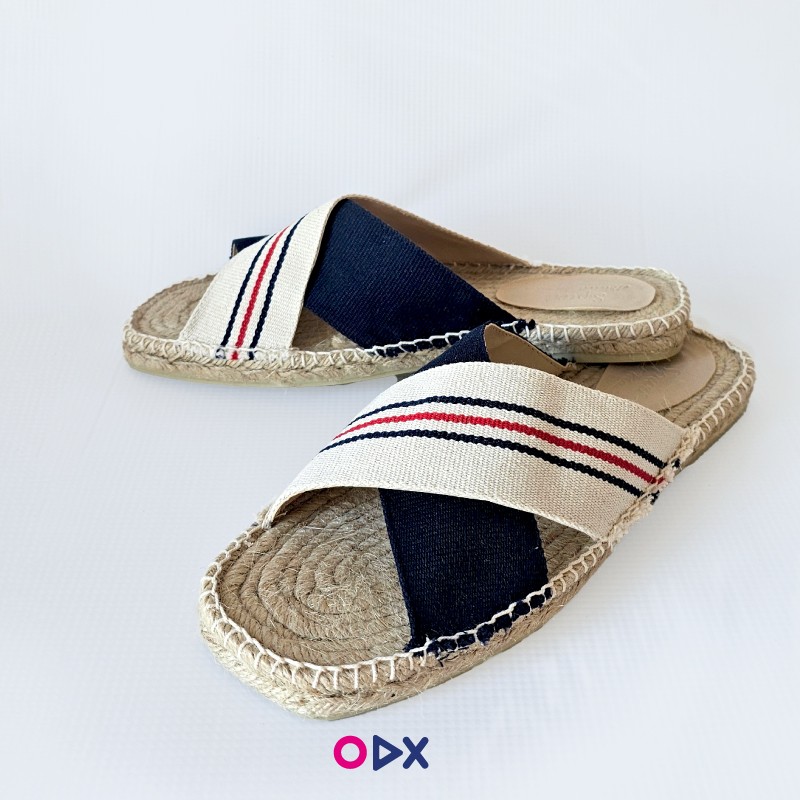 Mule pour homme en jute halfa