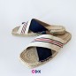 Mule pour homme en jute halfa - Toile