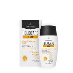Heliocare 360° Mineral Tolerance Fluid - Ecran minéral fluide spf50 50ml