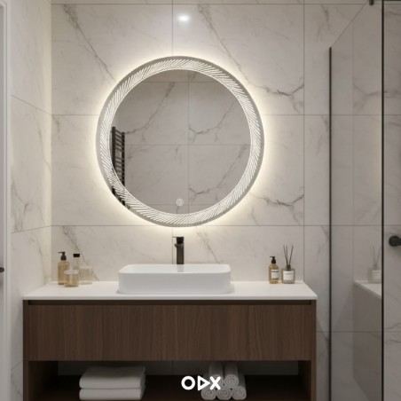 Miroir Led rond