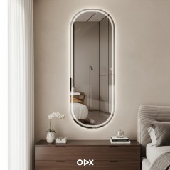 Miroir Led arqué