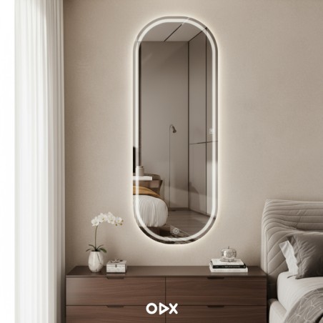 Miroir Led arqué