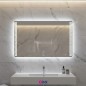 Miroir Rectangulaire avec Bordure Décorative