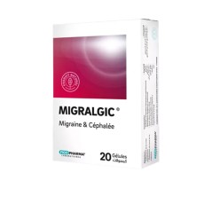 MIGRALGIC 20 Gélules - Soulagement rapide et prévention de la migraine MIGRALGIC 20 Gélules - Soulagement rapide et prévention de la migraine