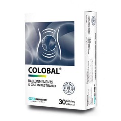 COLOBAL 30 gélules - Confort digestif et soulagement intestinal COLOBAL 30 gélules - Confort digestif et soulagement intestinal