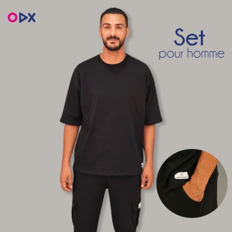 Set homme - Noir