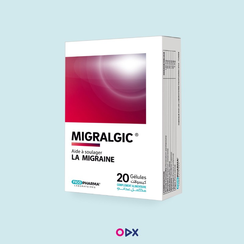 MIGRALGIC Migraine - 20 Gélules MIGRALGIC Migraine - 20 Gélules