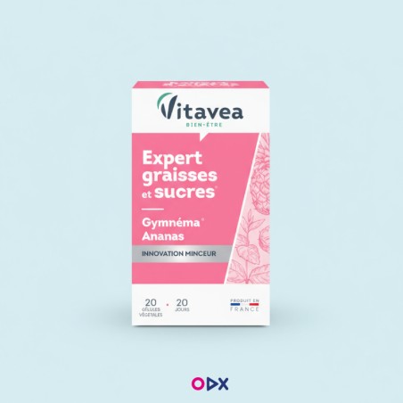 VITAVEA Expert graisses et sucres 40 gélules