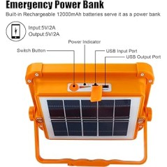 Projecteur solaire portable 100w Projecteur solaire portable 100w