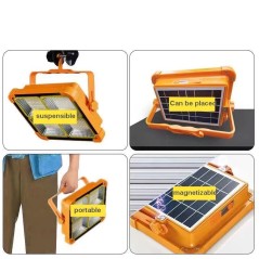 Projecteur solaire portable 100w Projecteur solaire portable 100w