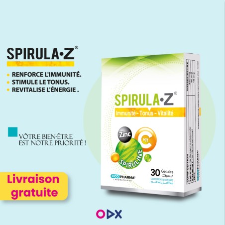 SPIRULA-Z Boite 30 Gélules