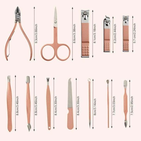 Kit 18 Pièces Beauté Des Ongles