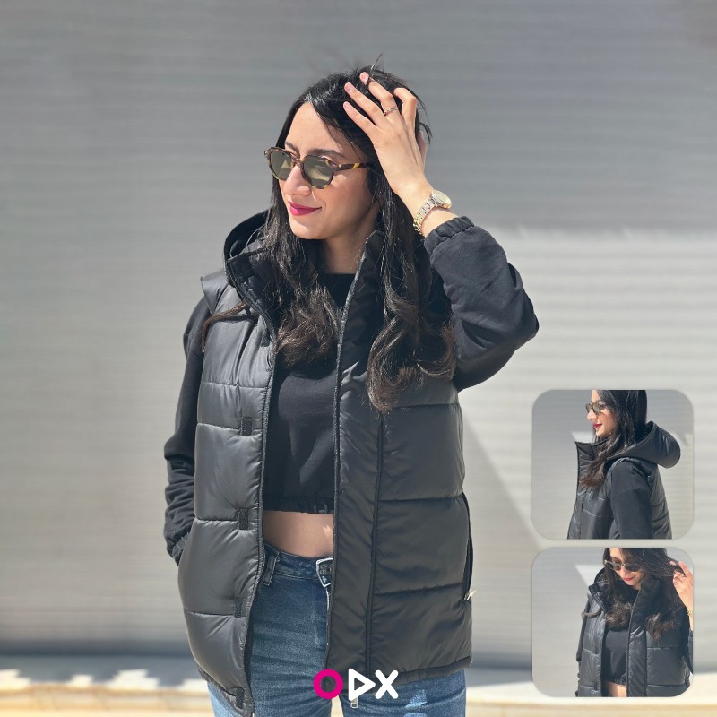 Doudoune sans manches - Vert Doudoune sans manches - Vert