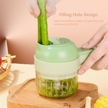 Ensemble de coupe-légumes portable 4 en 1