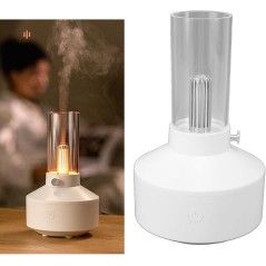 Diffuseur vintage humidificateur parfumé avec veilleuse